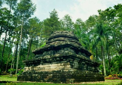 Low angle view of a temple