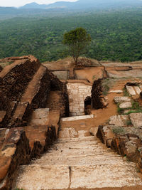 View of old ruins