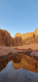 Wadi rum is one of jordan's most popular tourist sites and attracts a number of foreign tourists. 