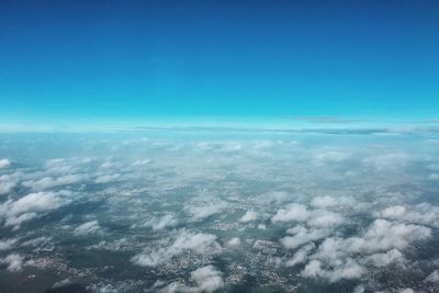 Aerial view of landscape