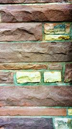 Full frame shot of brick wall