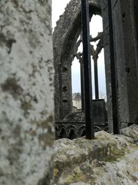 Abandoned built structure against sky