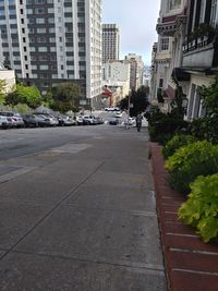 Street amidst buildings in city