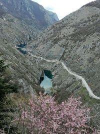 Scenic view of mountains