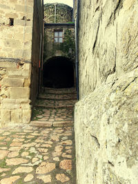 Entrance of old building