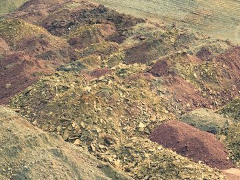 Full frame shot of dramatic landscape