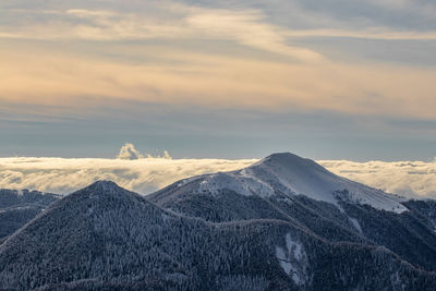 Julian alps in winter