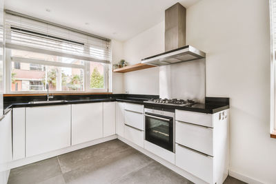 Interior of kitchen