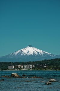 El volcan villarrica en el sur de chile es muy bello 