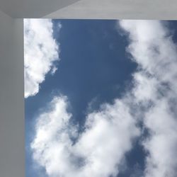 Low angle view of building against sky