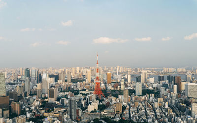 Cityscape against sky