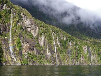 Scenic view of river against sky