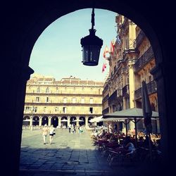 View of built structure