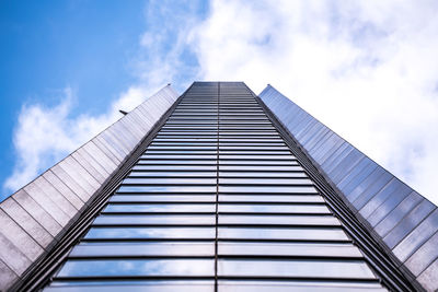 Low angle view of building against sky
