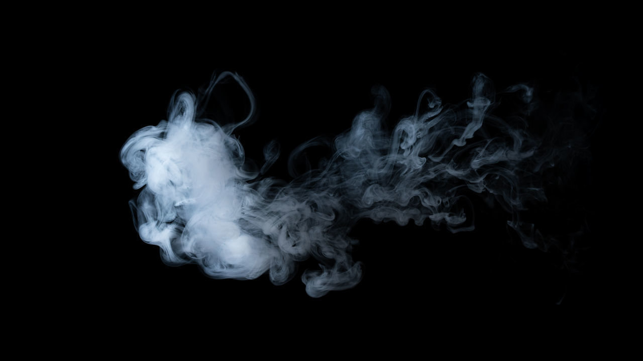 CLOSE-UP OF SMOKE