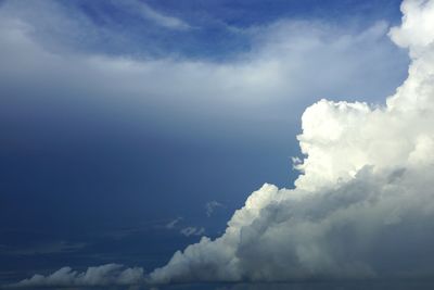 Scenic view of cloudy sky