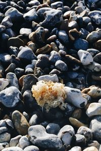 Full frame shot of pebbles