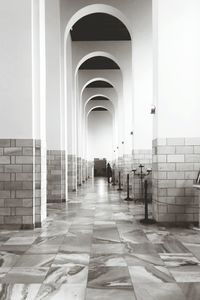 Corridor of building