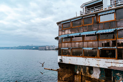 Restaurant by the ocean