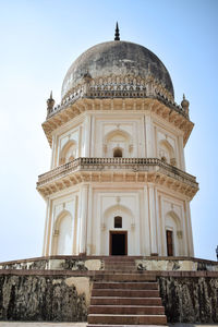 Low angle view of building against sky