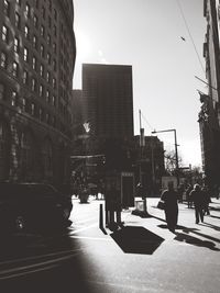 Buildings in city