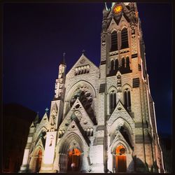 Low angle view of built structure