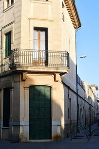 Low angle view of building against sky