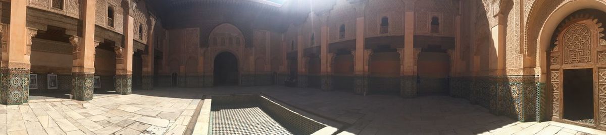 Interior of old building