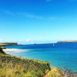 Scenic view of calm sea