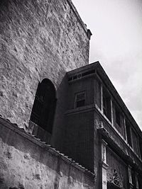 Low angle view of building against sky