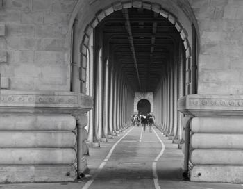 View of tunnel