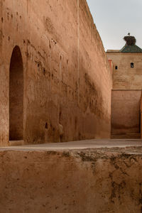 The intricate architecture of marrakech, morocco is a masterpiece of design and craftsmanship. 