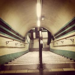 Staircase of subway station