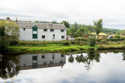 Buildings in water