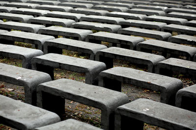 Full frame shot of cemetery