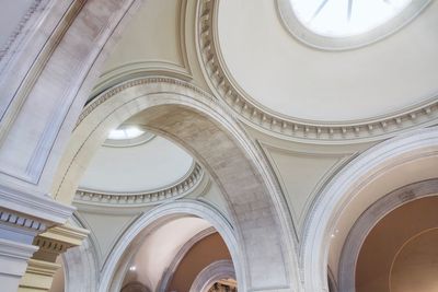 Low angle view of dome of building