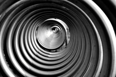 Full frame shot of spiral staircase