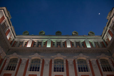 Low angle view of building against sky