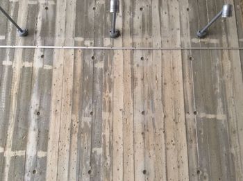 Close-up of wooden wall