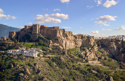 Salobreña castle, in granada, andalucia, soain