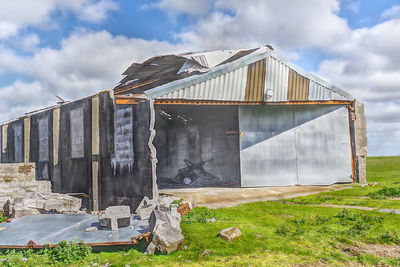 View of old building