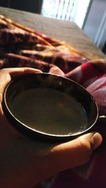 Close-up of drink on table