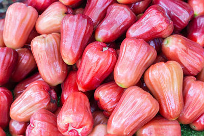 Full frame shot of fruits for sale at market