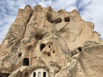 Low angle view of historical building