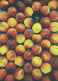 Full frame shot of potatoes