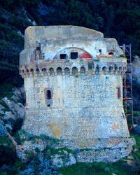 Old abandoned built structure