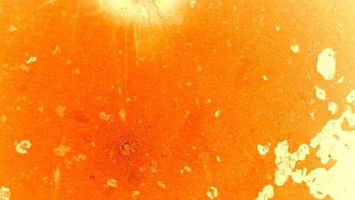 Close-up of orange abstract background