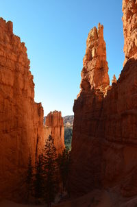 Scenic view of rocky mountains against sky