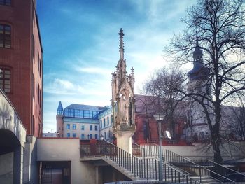 View of buildings in city