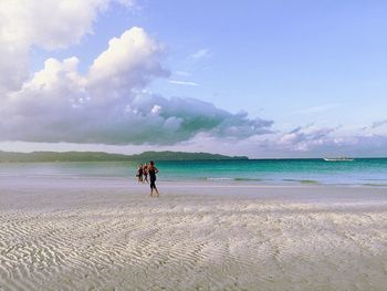 People on beach